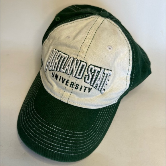 Nike Other - Nike 1Size Heritage86 Portland State University PSU Dad Hat Cap Green White OSFA